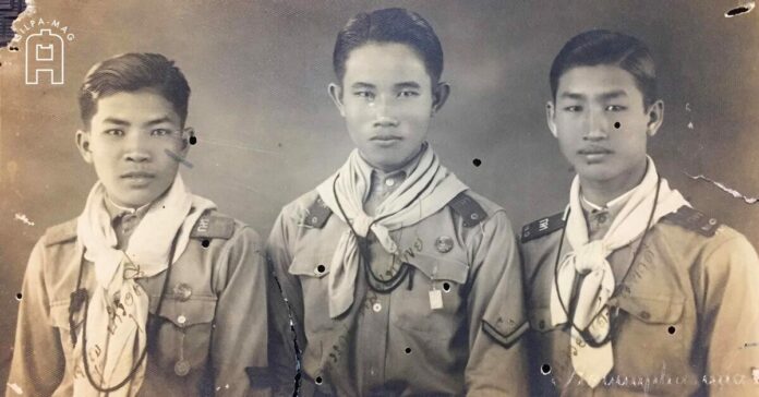 ลูกเสือ โรงเรียนสวนกุหลาบ หมุดพิทักษ์รัฐธรรมนูญ