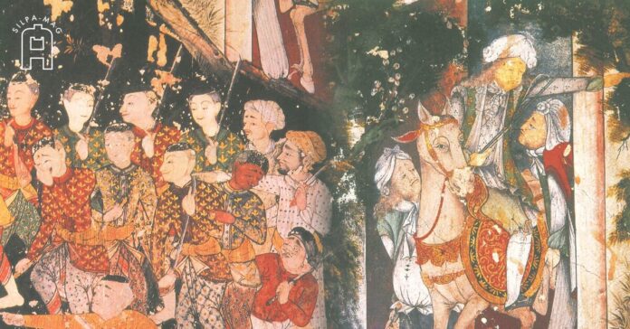 Cover ชาวเปอร์เซีย อาลักษณ์อิหร่าน จิตรกรรมฝาผนัง มโหสถ วัดสุวรรณาราม