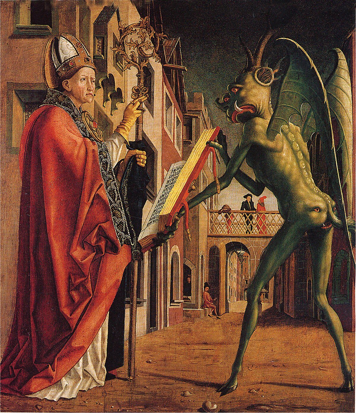 นักบวช ศาสนาคริสต์ กับ ปีศาจ กาย สีเขียว