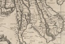 แผนที่ สยาม ค.ศ. 1764