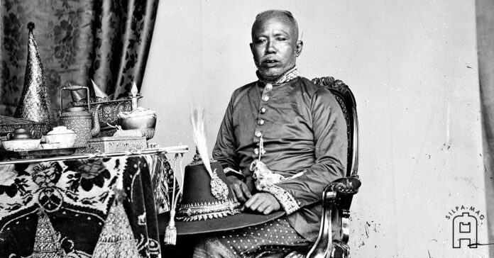 สมเด็จพระเจ้าบรมวงศ์เธอ เจ้าฟ้ามหามาลา กรมพระยาปราบปรปักษ์ ประกอบเรื่อง ลาวบางกอก