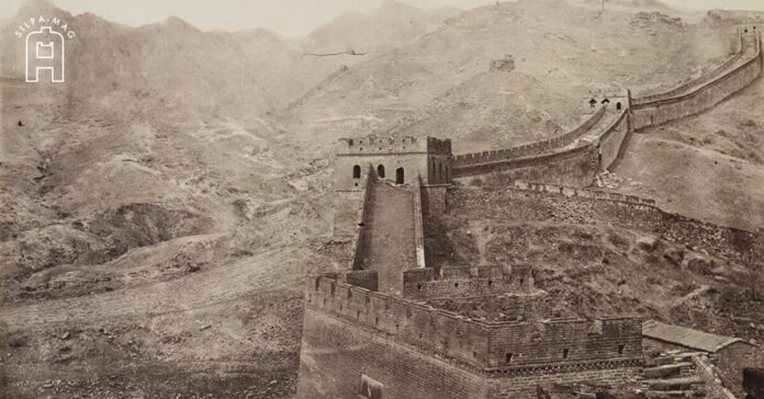 ภาพถ่าย กำแพงเมืองจีน ในช่วงทศวรรษ 1890