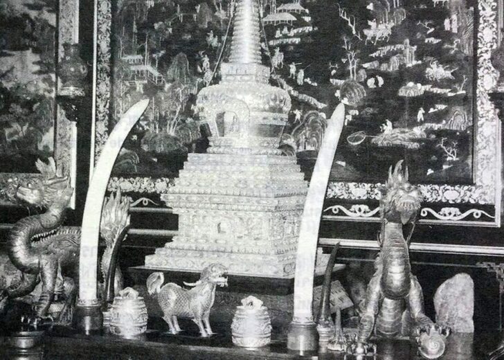 ข้าวของ เครื่องใช้ เครื่องบรรณาการ จัดแสดง ใน พระราชวังฟองเตนโบล