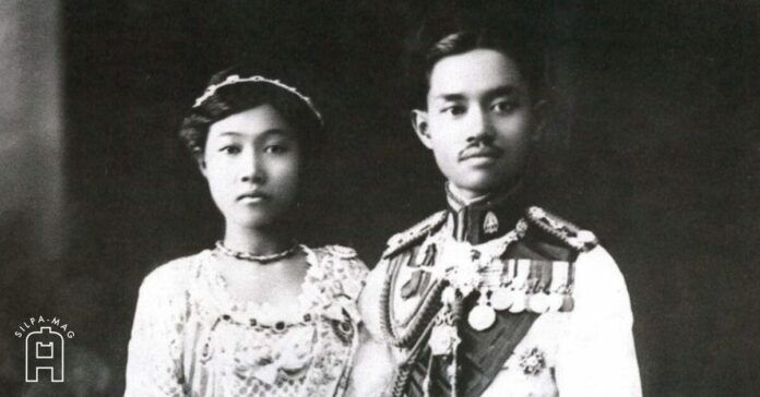 รัชกาลที่ 7 พระปกเกล้า ถ่ายภาพ คู่กับ พระนางเจ้ารำไพพรรณี