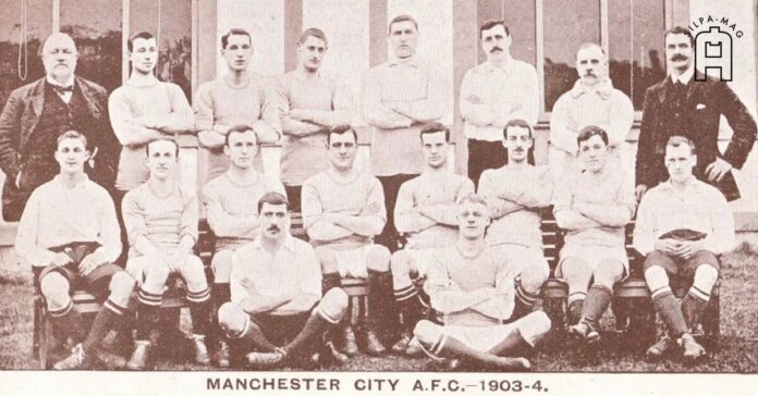 ภาพปก-แมนฯ ซิตี้ แมนฯ ซิตี้ รูปทีม ถ้วยเอฟเอคัพ 1903-1904