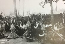 ชาว ลาว นครพนม แห่ประสาทผึ้ง ประกอบเรื่อง คำว่า อีสาน