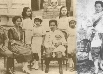 สมเด็จพระปิตุจฉาเจ้า สุขุมาลมารศรี ทรงถ่ายภาพ ร่วมกับ พระราชโอรส พระราชธิดา พระราชนัดดา