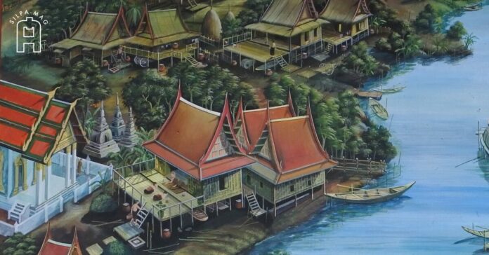 ภาพปก - สุพรรณ จิตรกรรมฝาผนัง ขุนช้างขุนแผน วัดป่าเลไลยก์ สุพรรณบุรี