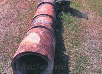 ท่อประปาดินเผา เมืองลพบุรี
