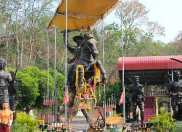 พระเจ้าตาก วัดเขาค่าง ราชบุรี สถานที่ ศึกนางแก้ว