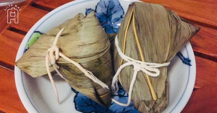 ขนมจ้าง หรือ ขนมบ๊ะจ่าง วันสารทขนมจ้าง วันสารทขนมจ้าง