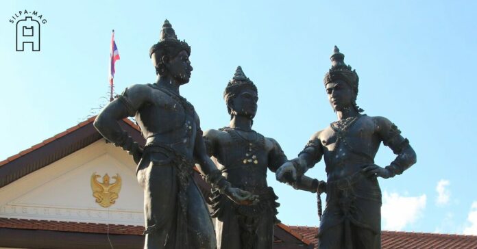 ภาพปก-สามกษัตริย์ พระบรมราชานุสาวรีย์สามกษัตริย์ เมืองเชียงใหม่