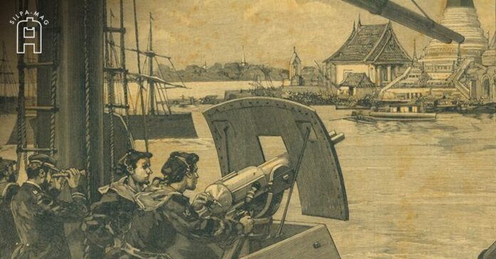 Cover photo A112 วิกฤตการณ์ ร.ศ. 112 เรือรบฝรั่งเศส มุ่งสู่ ปากน้ำเจ้าพระยา