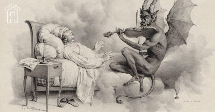 Cover ปีศาจ ซาตาน Tartini's Dream เข้าฝัน ประกอบเรื่อง ยุคตะวันตกตื่นกลัว ซาตาน