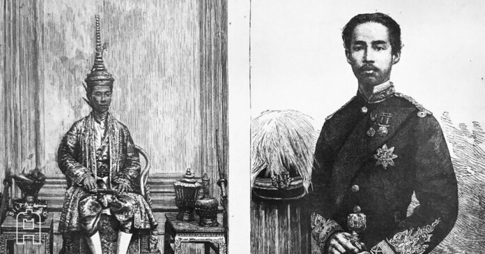 พระบรมสาทิสลักษณ์ รัชกาลที่ 5 ความสัมพันธ์ไทย-ฝรั่งเศส