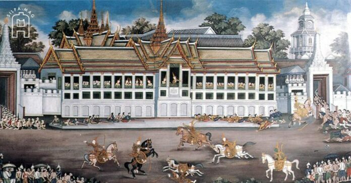 นางพันธุรัต พระสังข์ สังข์ทอง หกเขยตีคลี พระที่นั่งวโรภาษภิมาน