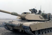 รถถัง M1A2 ABRAMS TANK หนักแผ่นดิน น้ำหนัก 63 ตัน
