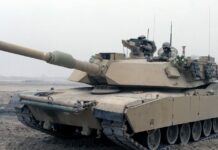 รถถัง M1A2 ABRAMS TANK น้ำหนัก 63 ตัน