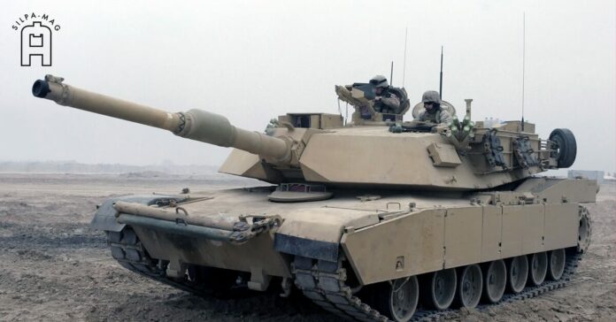 รถถัง M1A2 ABRAMS TANK น้ำหนัก 63 ตัน