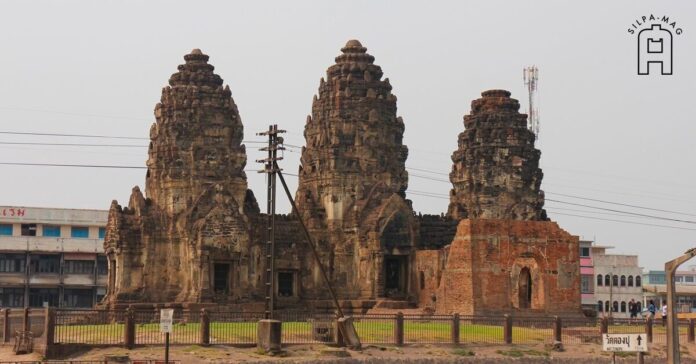 พระปรางค์สามยอด เมือง ลพบุรี ลวปุระ ลวปุระ-ลพบุรี
