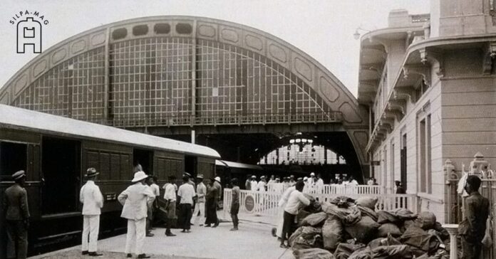 เดินทาง รถไฟไทย สถานีรถไฟกรุงเทพ หัวลำโพง ผังเมืองกรุงรัตนโกสินทร์