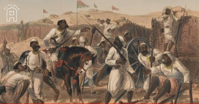 ทหารซีปอย กบฏอินเดีย ต่อต้านจักรวรรดินิยมอังกฤษ ปี 1857