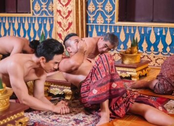 ผ้าลายอย่าง ผ้า เครื่องนุ่งห่ม โกษาปาน ใน ละคร พรหมลิขิต สมัย อยุธยา