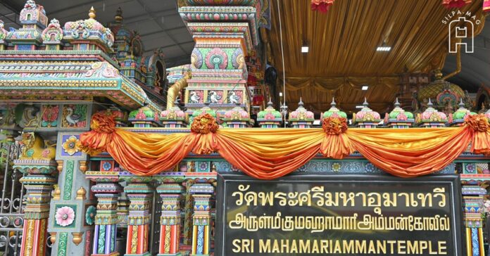 วัดพระศรีมหาอุมาเทวี วัดแขกสีลม วัดแขก เทวาลัย พระแม่อุมาเทวี