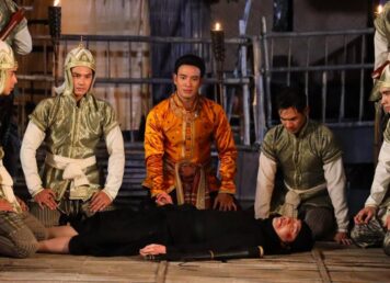 จอร์จ ฟอลคอน เสียชีวิต พระเจ้าท้ายสระ เสียใจ ใน ละคร พรหมลิขิต