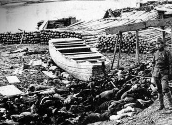 การสังหารหมู่แห่งนานกิง ซากศพ ใน กรุงนานกิง 13 ธันวาคม 1937