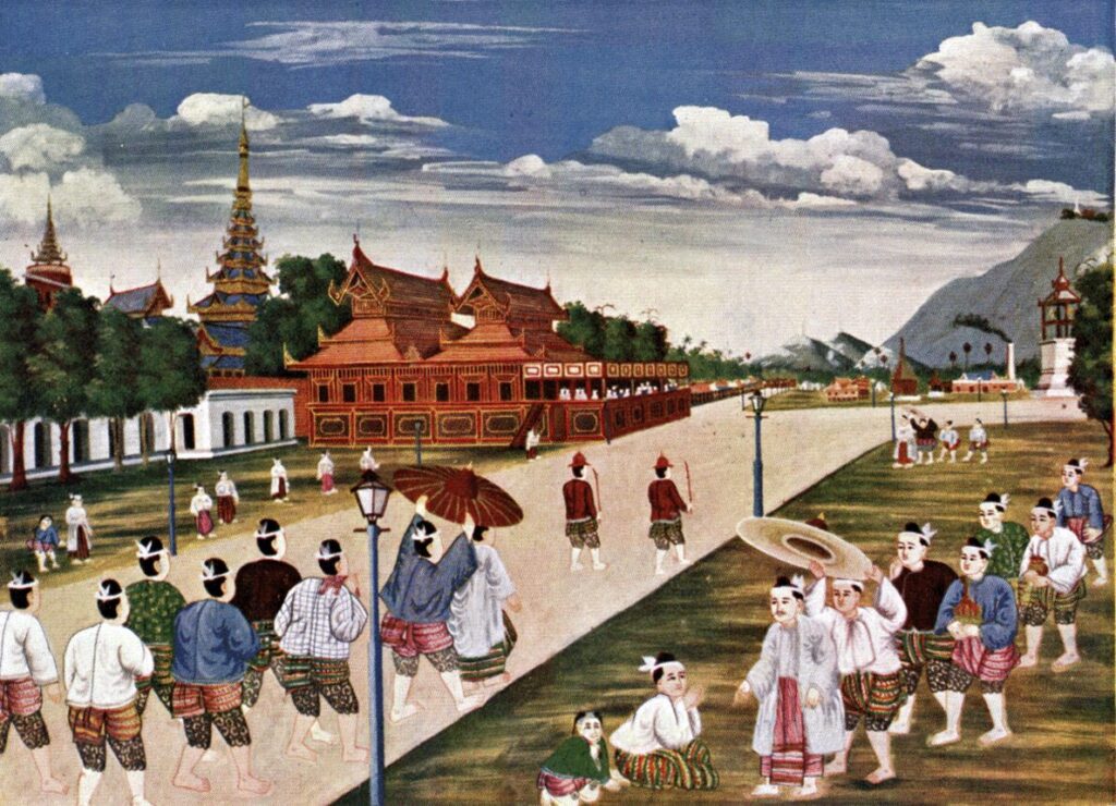 พระราชวังมัณฑะเลย์ พระเจ้ามินดง มกุฎราชกุมารพม่า