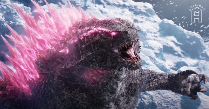 ภาพปก - ก็อดซิลลา Godzilla ก็อดซิลลา สัตว์ประหลาด จาก ระเบิดนิวเคลียร์ สู่ ภาพยนตร์ ญี่ปุ่น และ ฮอลลีวูด ก็อดซิลลา จาก ตัวอย่าง ภาพยนตร์ Godzilla x Kong : The New Empire