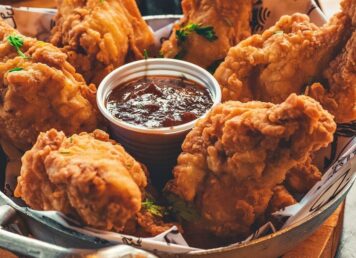 ไก่ทอด ประกอบเรื่อง อาหารของคนผิวดำ