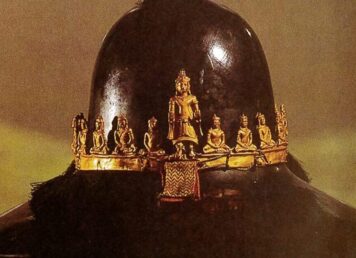 พระมาลาเบี่ยง รัชกาลที่ 1 ประดิษฐาน พระพุทธรูปทองคำ 21 องค์ พระมาลาเบี่ยง รัชกาลที่ 1