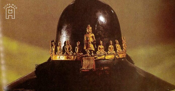 พระมาลาเบี่ยง รัชกาลที่ 1 ประดิษฐาน พระพุทธรูปทองคำ 21 องค์ พระมาลาเบี่ยง รัชกาลที่ 1