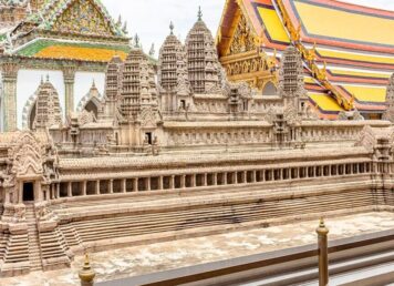 ปราสาทนครวัดจำลอง ปราสาทนครวัด สมัย รัชกาลที่ 4 วัดพระแก้ว แนวคิดรื้อนครวัดและปราสาทขอม