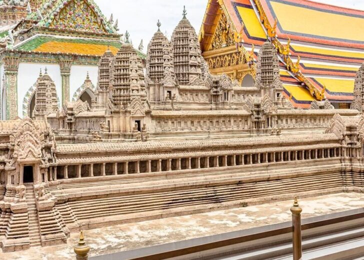 ปราสาทนครวัดจำลอง ปราสาทนครวัด สมัย รัชกาลที่ 4 วัดพระแก้ว แนวคิดรื้อนครวัดและปราสาทขอม