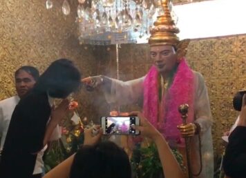 เทพทันใจ นัต โบโบยี ใน พม่า โบโบยีถูกอุปโลกน์ให้เป็นเทพทันใจ