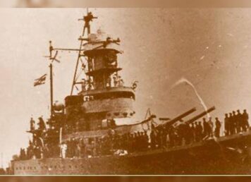 เรือหลวงธนบุรี ยุทธนาวีเกาะช้าง สงครามอินโดจีน สงครามโลกครั้งที่ 2 17 มกราคม 2484