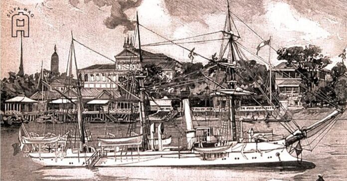เรือปืน แม่น้ำเจ้าพระยา เล่นพิเรนทร์