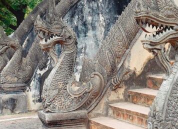 มกรคายนาค นาค พญานาค วัดพระแก้ว ลาว มกรคายนาค พุทธศิลป์