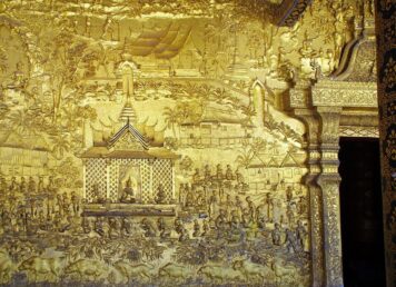 วัดใหม่สุวรรณภูมาราม หลวงพระบาง แมนสรวง ชื่อแมนสรวง