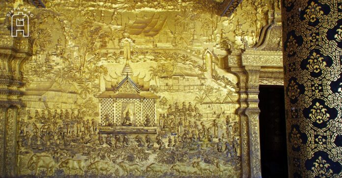 วัดใหม่สุวรรณภูมาราม หลวงพระบาง แมนสรวง ชื่อแมนสรวง