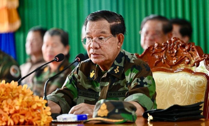 Cover photo Samdech Hun Sen สมเด็จอัครมหาเสนาบดีเดโช ฮุน เซน ผู้นำ กัมพูชา