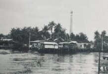 คลองพระโขนง บริเวณ หน้า วัดมหาบุศย์ คลองพระโขนง คลอง
