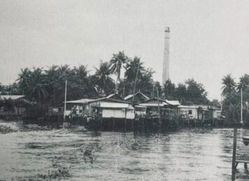 คลองพระโขนง บริเวณ หน้า วัดมหาบุศย์ คลองพระโขนง คลอง