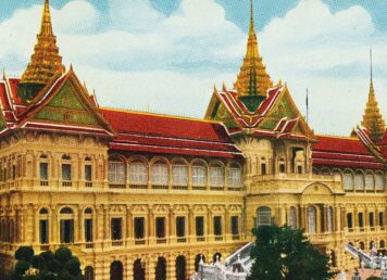 พระที่นั่งจักรีมหาปราสาท นานช่างฝรั่ง