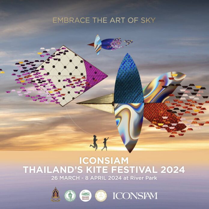 ไอคอนสยาม ICONSIAM Thailand’s Kite Festival 2024