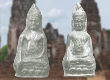 พระหูยาน กรุวัดพระศรีรัตนมหาธาตุ ลพบุรี พระเครื่องยอดขุนศึก เมืองละโว้