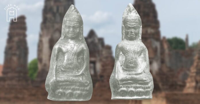 พระหูยาน กรุวัดพระศรีรัตนมหาธาตุ ลพบุรี พระเครื่องยอดขุนศึก เมืองละโว้